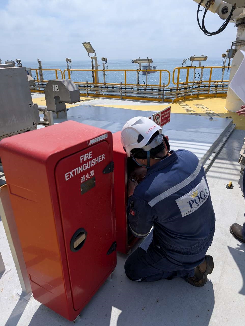 Firefighting system maintenance